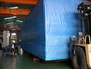 堆高機搬運-工廠150T螺絲機械搬遷